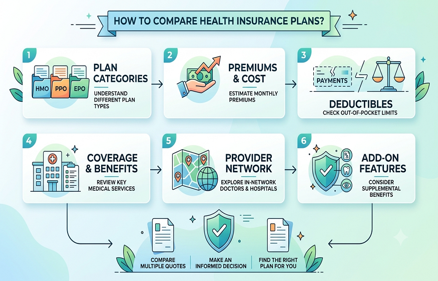 How to Compare Different Health Insurance Plans?
